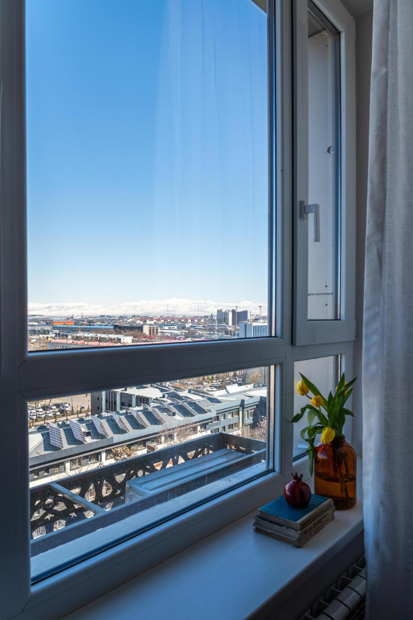 Oybek Nrg 48 I Stylish & Modern Apartment Tasjkent Buitenkant foto